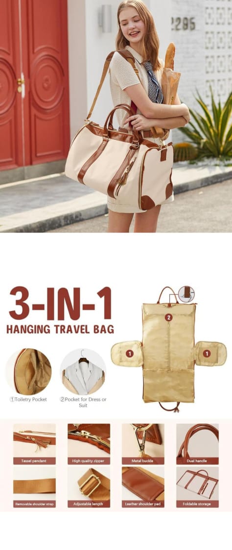 3 In 1 Hanging Travel Bag