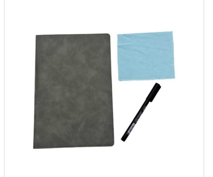 Grey Magic Notebook with Pen