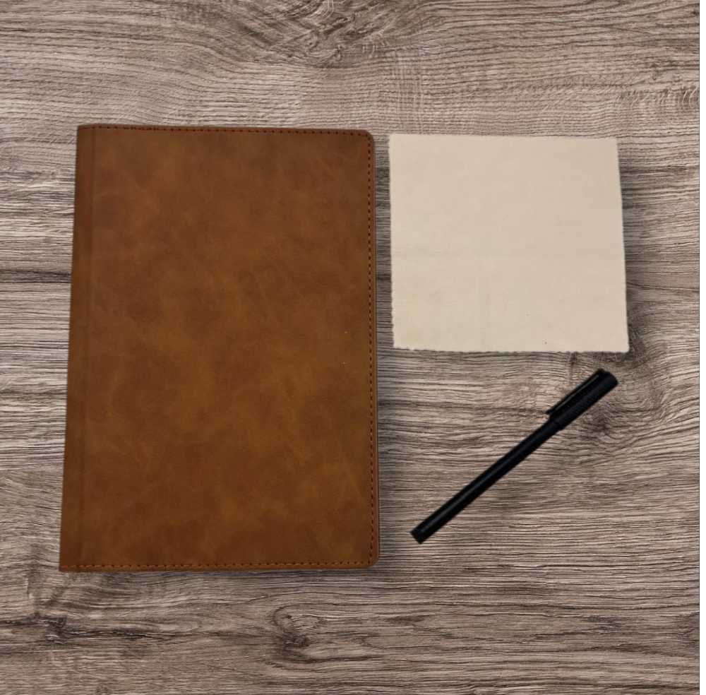 Brown Magic Notebook with Pen
