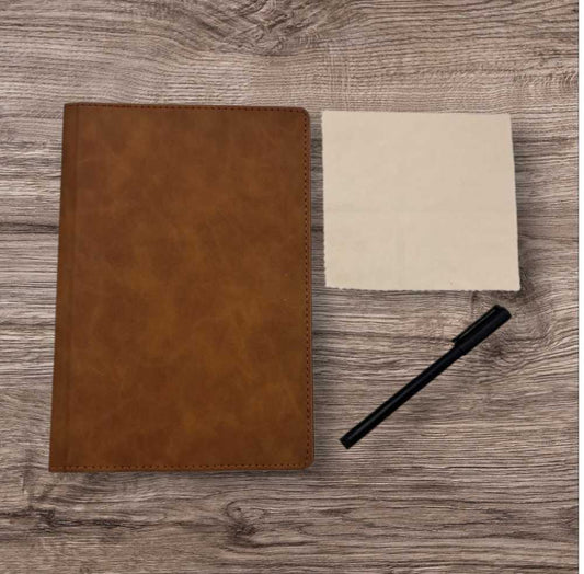 Brown Magic Notebook with Pen