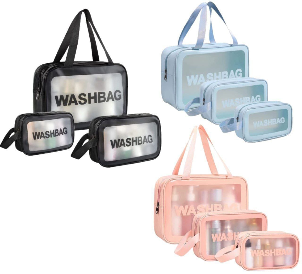 Washbag - Set of 3 pieces