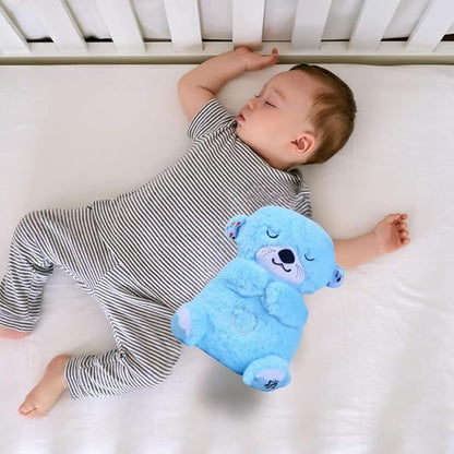 Blue Breathing Teddy Bear