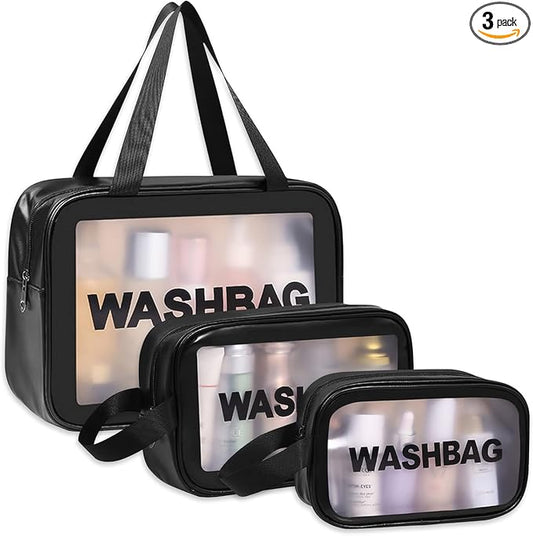 Black Wash Bag