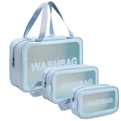Blue Wash Bag