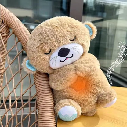 Brown Breathing Teddy Bear