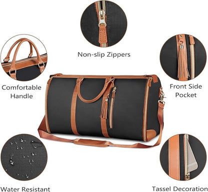 Black 3 in 1 Hanging Travel Bag