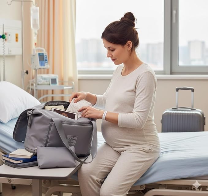 Grey Waterproof Foldable Expandable Duffle Travel Bag