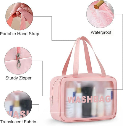 Peach Wash Bag