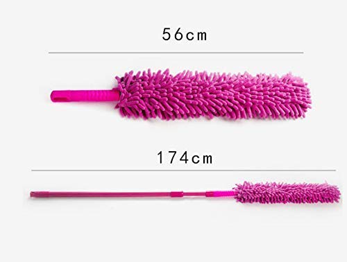 Pink Microfiber Fan Duster