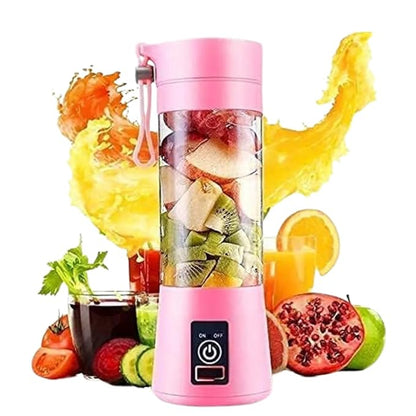Pink Portable Juicer