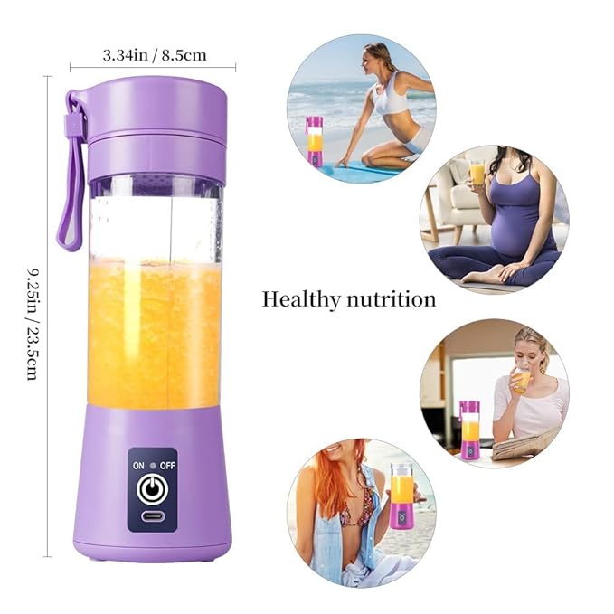 Purple Portable Juicer